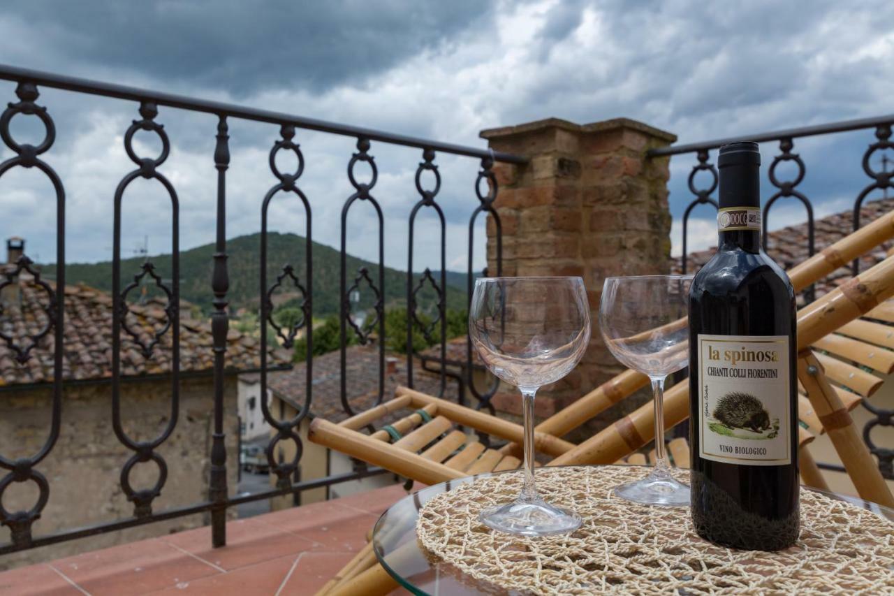 Art Rebus Tower In Tuscany Apartman Radda in Chianti Kültér fotó
